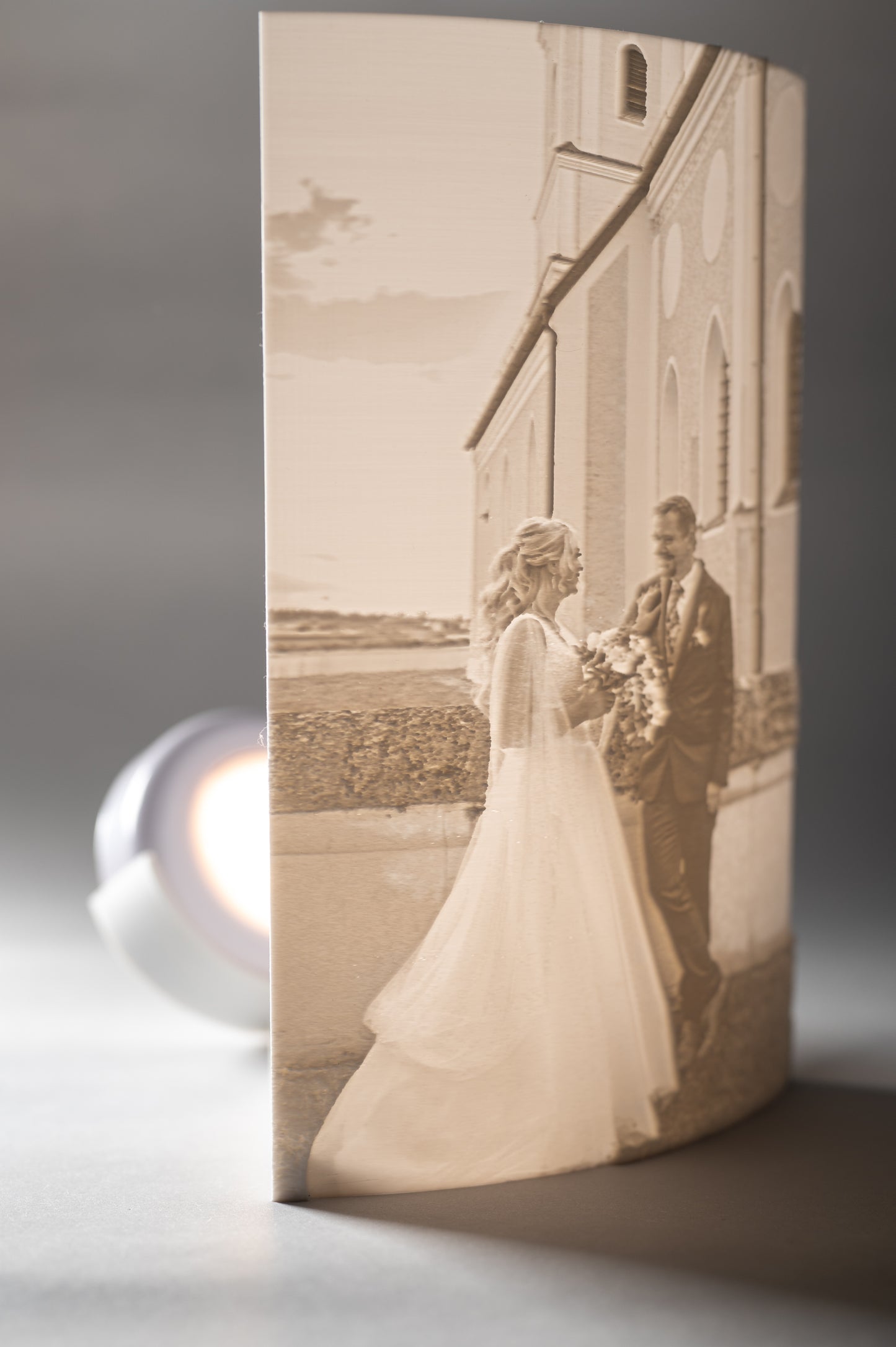 Personalisierte 3D-Lithophanie mit LED | Foto in leuchtendes Kunstwerk verwandeln | Individuelles Geschenk mit tiefem Emotionseffekt