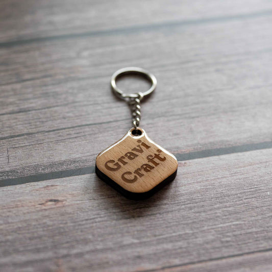 NFC Business Tag Holz | Crystal Resin Edition | Handgefertigt & Hochglanz