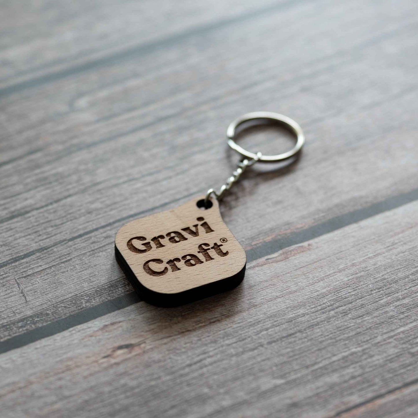 NFC Business Tag Holz | Modell: Edge | Pure Wood Edition | Kontaktlose Visitenkarte handgewachst