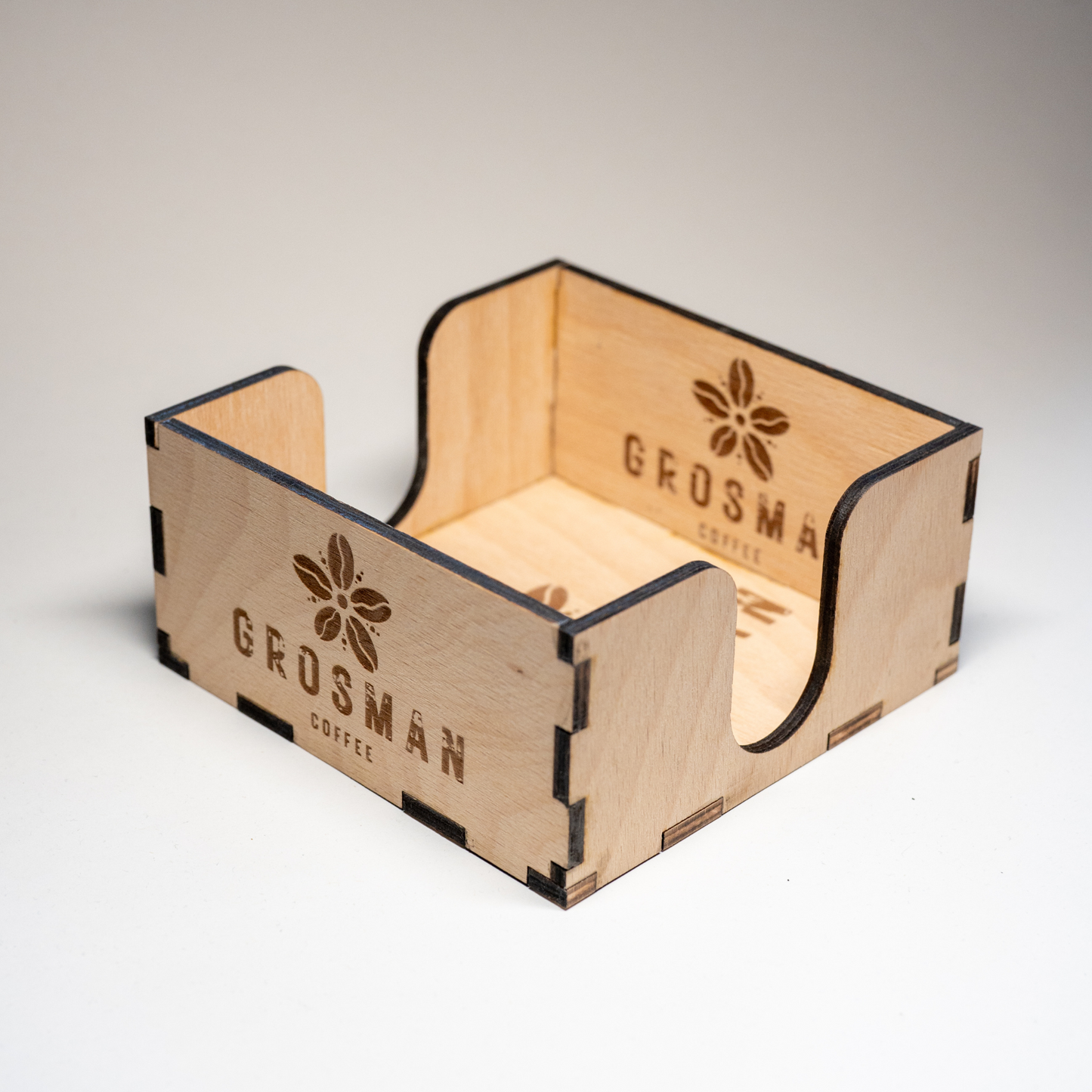 GraviCraft Schieferuntersetzer mit Gravur & Holzbox – 6er Set personalisiert | Geschenkidee für Hochzeit, Büro & Zuhause