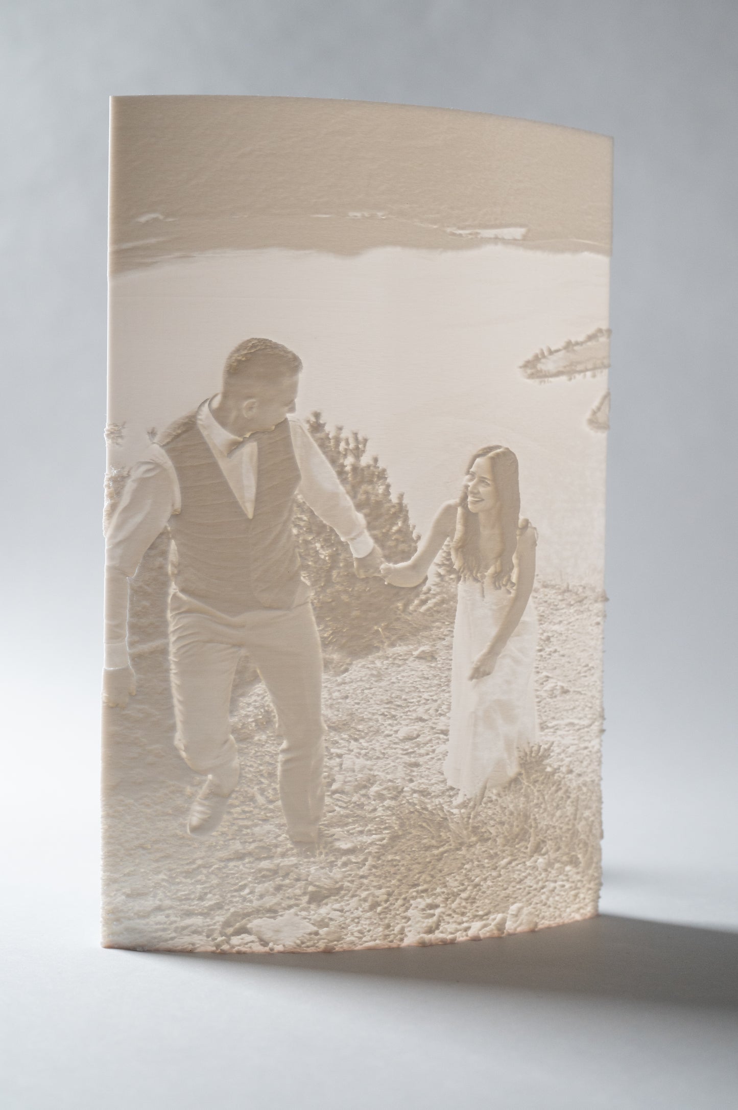 ✨ Personalisierte 3D-Bilder aus Ihren Fotos | 3D-Druck mit LED-Lampe | Geschenk mit Gravur & Tiefeneffekt | GraviCraft Handmade