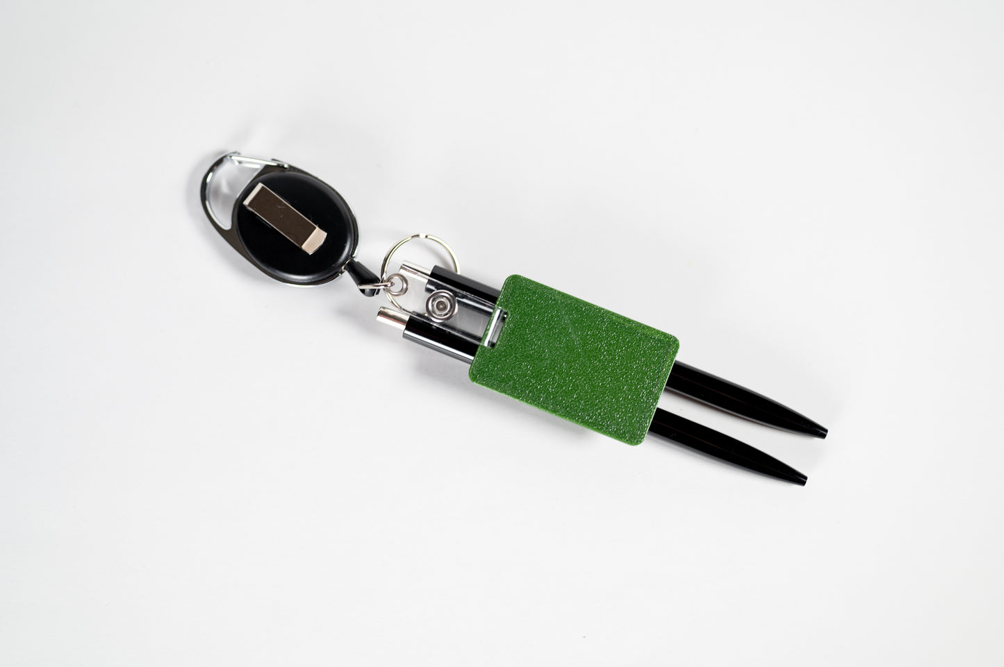 🖊️ Practical pen holder with key ring &amp; Schneider pen | Extendable holder | In 6 colors &amp; 2 sizes | Office, teacher &amp; craftsman