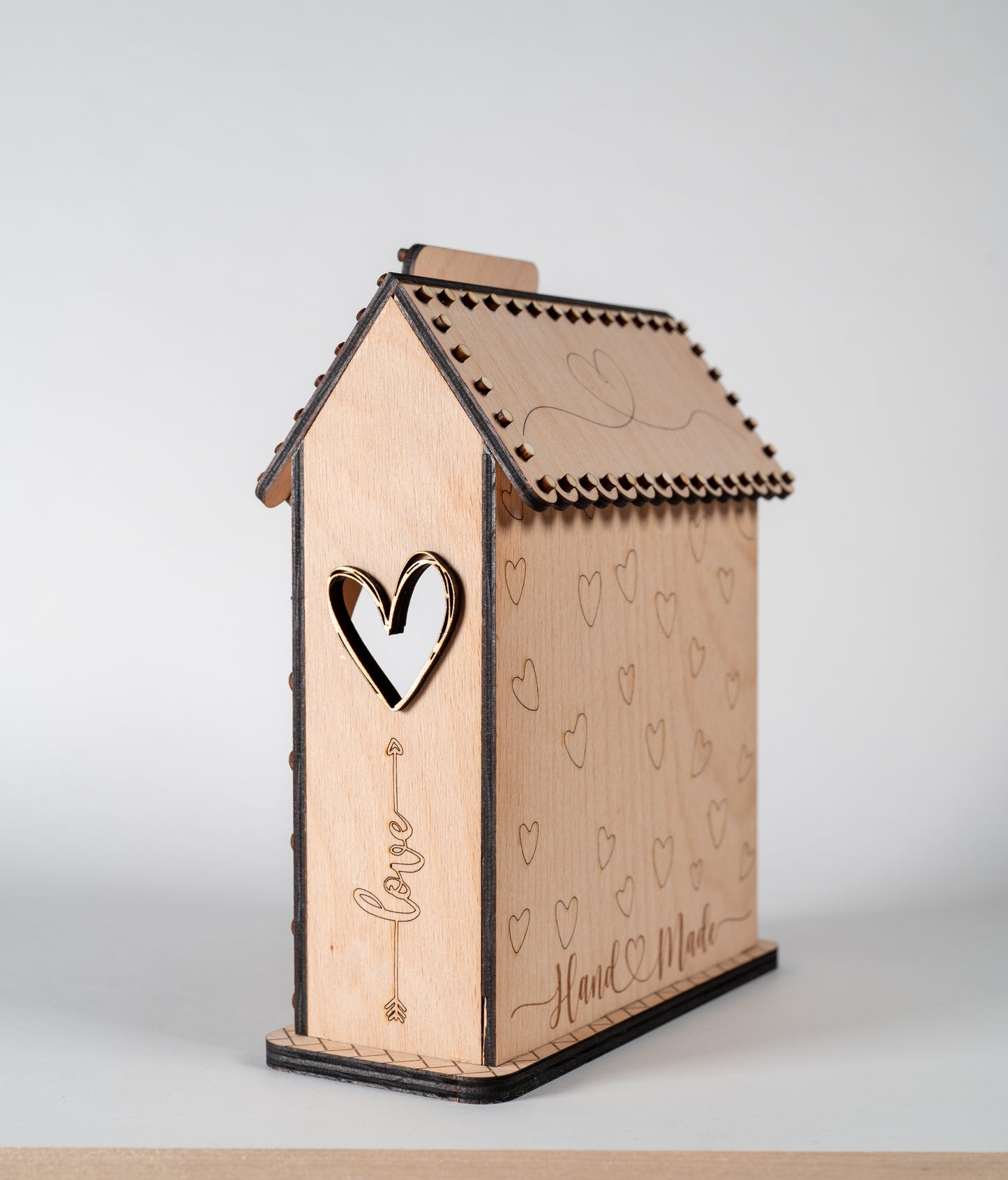 💖 Kissing Booth Holzdeko mit Gravur & LED – Personalisierte Geschenkidee für Paare, Valentinstag & Hochzeit