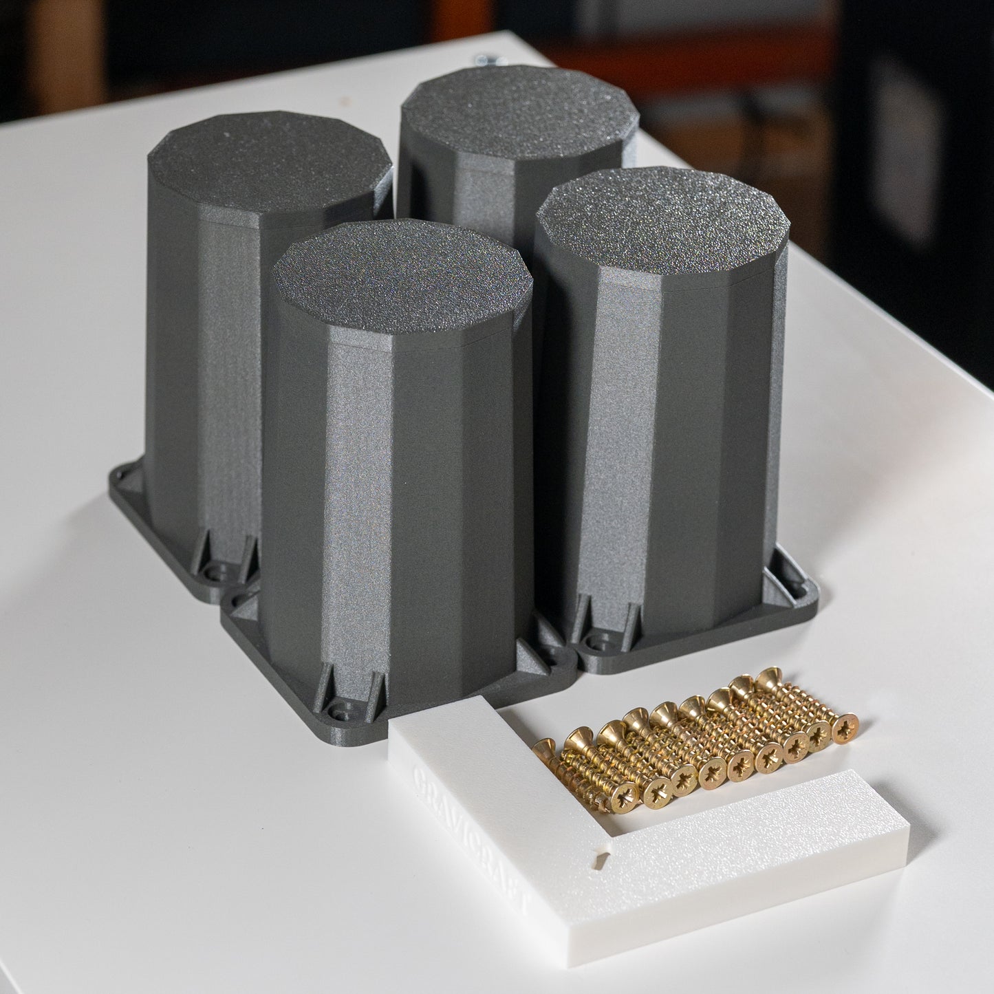 GraviLegs Möbelfüße – 3D-gedruckte Möbelbeine | Slim, Classic & Premium | Modernes Design & Stabilität