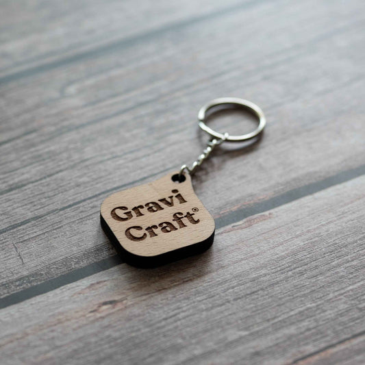 NFC Business Tag Holz | Modell: Edge | Pure Wood Edition | Kontaktlose Visitenkarte handgewachst