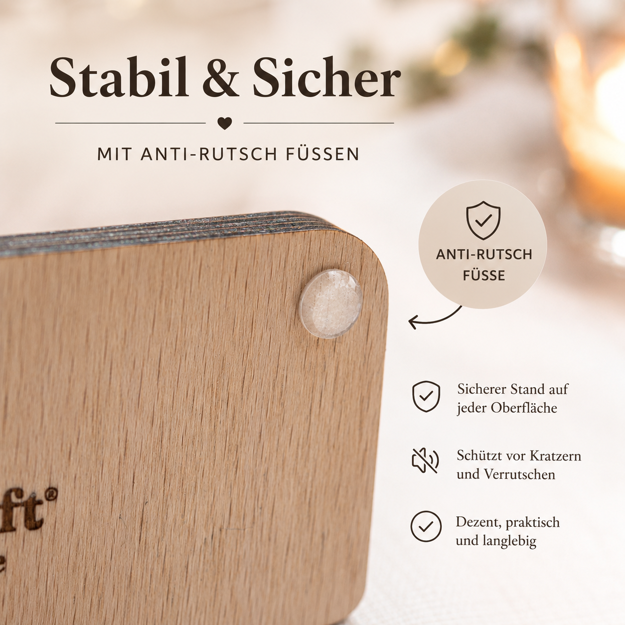 Modernes personalisiertes QR-Code Hochzeitsschild aus Holz. Gäste teilen Fotos und Videos direkt per Smartphone. Ideal für Hochzeiten und besondere Erinnerungen.