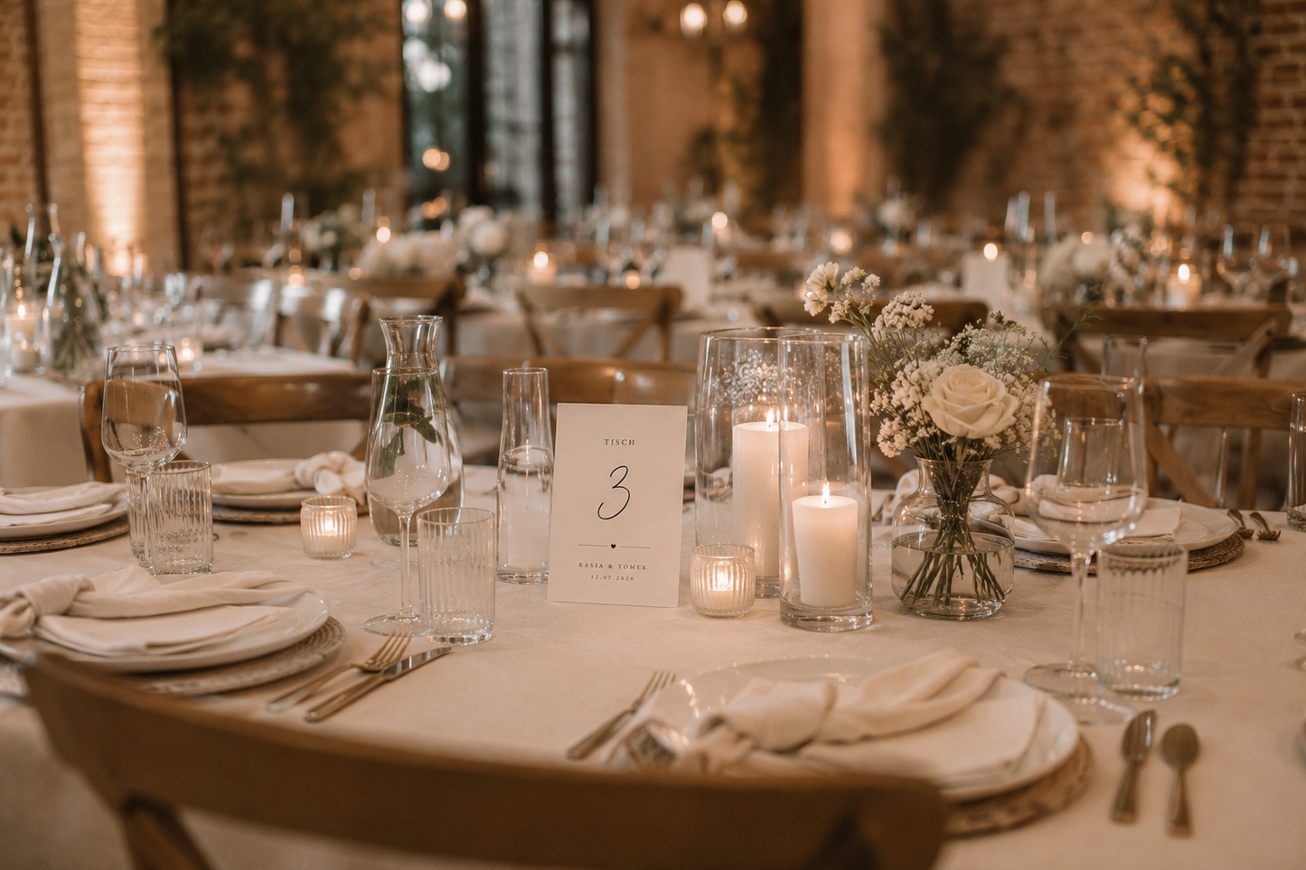 Personalisierte Tischnummer Hochzeit | Moderne Tischschilder Hochzeit | Minimalistische Wedding Table Numbers
